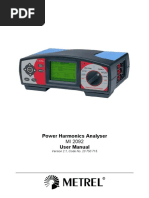 MI 2092 Power Harmonics Analyser ANG Ver 2.1!20!750 715