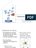 Desarrollo de Nuevos Productos Tamizado de Ideas