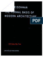 T50 The Formal Basis of Modern Architecture, Peter Eisenman