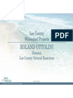 Roland Ottolini - Lee County Watershed Projects