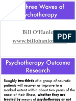 Three Waves of Psychotherapy