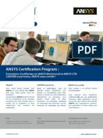 ANSYS Certification Program