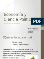 Economía y Ciencia Política
