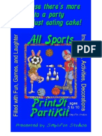 00041All Sports and Olympics Party Kit