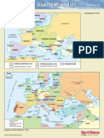 La Primera Guerra Mundial Mapa 2 Páginas (Santillana) PDF