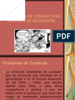 Problemas de Conducta