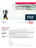 Leica HDS6200 UserManual Es