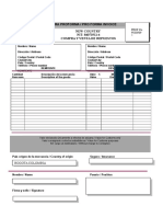 Modelo Factura Proforma