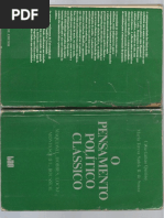 O Pensamento Político Clássico