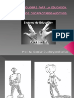 2 Metodología para La Educación de Niños Discapacitados Auditivos