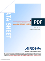 Power Amplifier (3G4G) AP7219M Data Sheet - V1.0