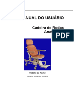 Cadeira de Rodas Anatome - Hill-Rom
