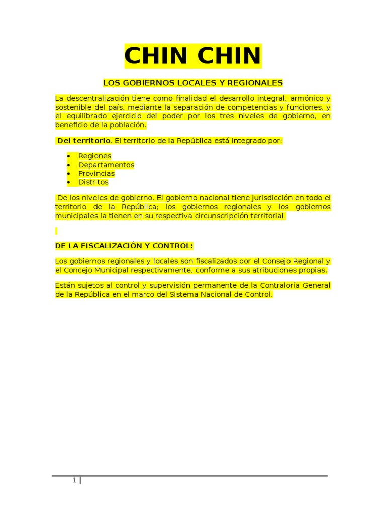 Los Gobiernos Locales y Regionales | PDF | Alcalde | Gobierno local
