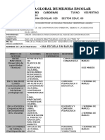 Estrategia Global de Mejora Escolar Febrero Lazro Cardenas