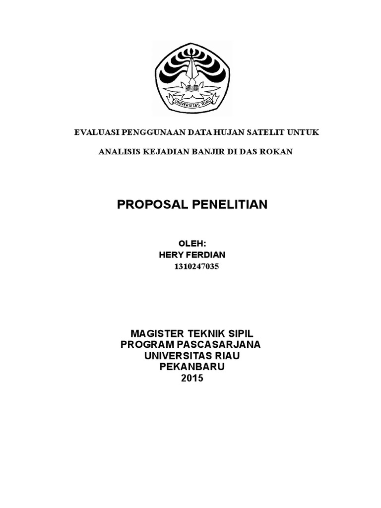 Analisis Banjir DAS Rokan dengan Data Satelit | PDF | Ilmu Sosial