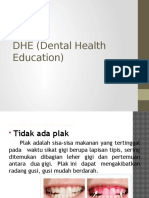 DHE (Dental Health Education)