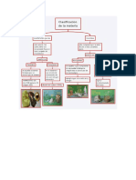 Mapa Clasificacion de La Materia