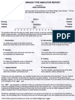 ISFP Based On The Answers You Gave To The Questions On The Myers-Briggs Type Indicator. The Four