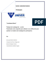 Centro de Estudios Universitarios Univer Licenciatura en Pedagogía