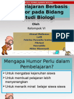 Pembelajaran Berbasis Humor Pada Mata Pelajaran Biologi