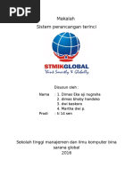 Download Makalah Perancangan Sistem Terinci by Dimas Bhoby Handoko SN329200351 doc pdf