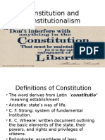 8 Constitution and Constitutionalism
