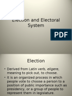 14 Election and Electoral System