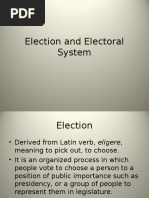 14 Election and Electoral System