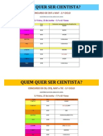 divulgação concurso