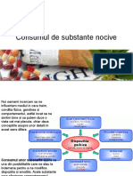 Consumul de Substante Nocive