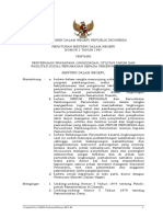 Peraturan Menteri Dalam Negeri Nomor 1 Tahun 1987