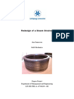 Redesign of A Steam Strainer: Ann Jannesson Solid Mechanics