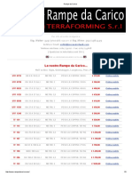Terraforming Alluminium Ramps Price List
