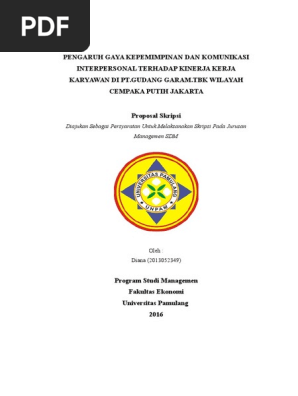 Proposal Skripsi Diana