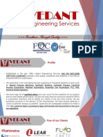 Vedant Engineering Services Presentation