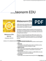 Meteonorm - Meteonorm EDU