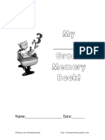 My Grade Memory Book!: Name: - Date