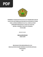 Download Massasge Punggung Untuk Mengurangi Nyeri Post Apendik by Andhy Pratama SN329233241 doc pdf