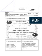 Evaluacion Cuarto