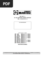 TECNICA　-DRAGON 100- Manual de Uso Carretillas Manitou 1435 | PDF | Máquina elevadora