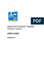Acat User Guide