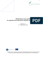 Raport de Monitorizare A Mass-Mediei in Campania Electorala 4-14-20 Octombrie 2016