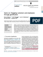 10.1016 J.bushOR.2015.08.002 Game On Engaging Customers and Employees Through Gamification