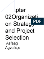 02organizati On Strategy and Project Selection: Asfaag Agval's, C