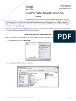 Configuring Windows XP 802.1x Native Client