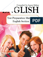 English Ebook - Test Preparation Material