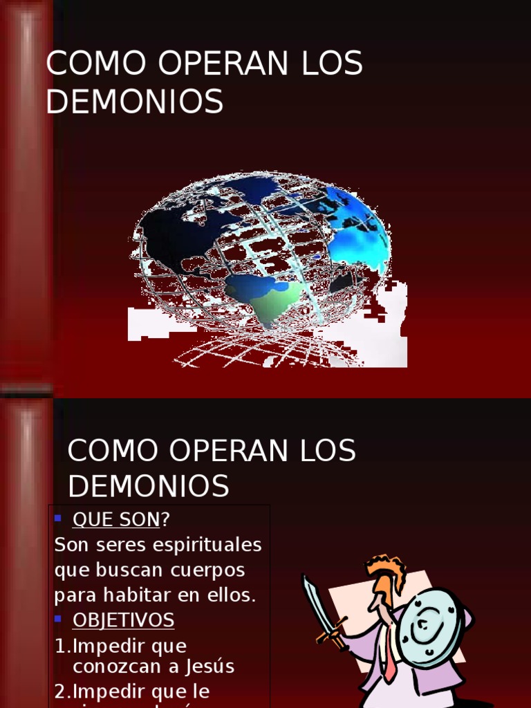 Cómo Operan los Demonios en el Mundo Espiritual | PDF | Filosofía ...
