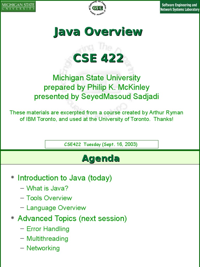 An Introduction to the Java Programming Language: Key Concepts and ...