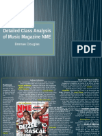 Detailed Class Analysis of Music Magazine NME