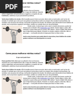 Como Posso Melhorar Minhas Notas